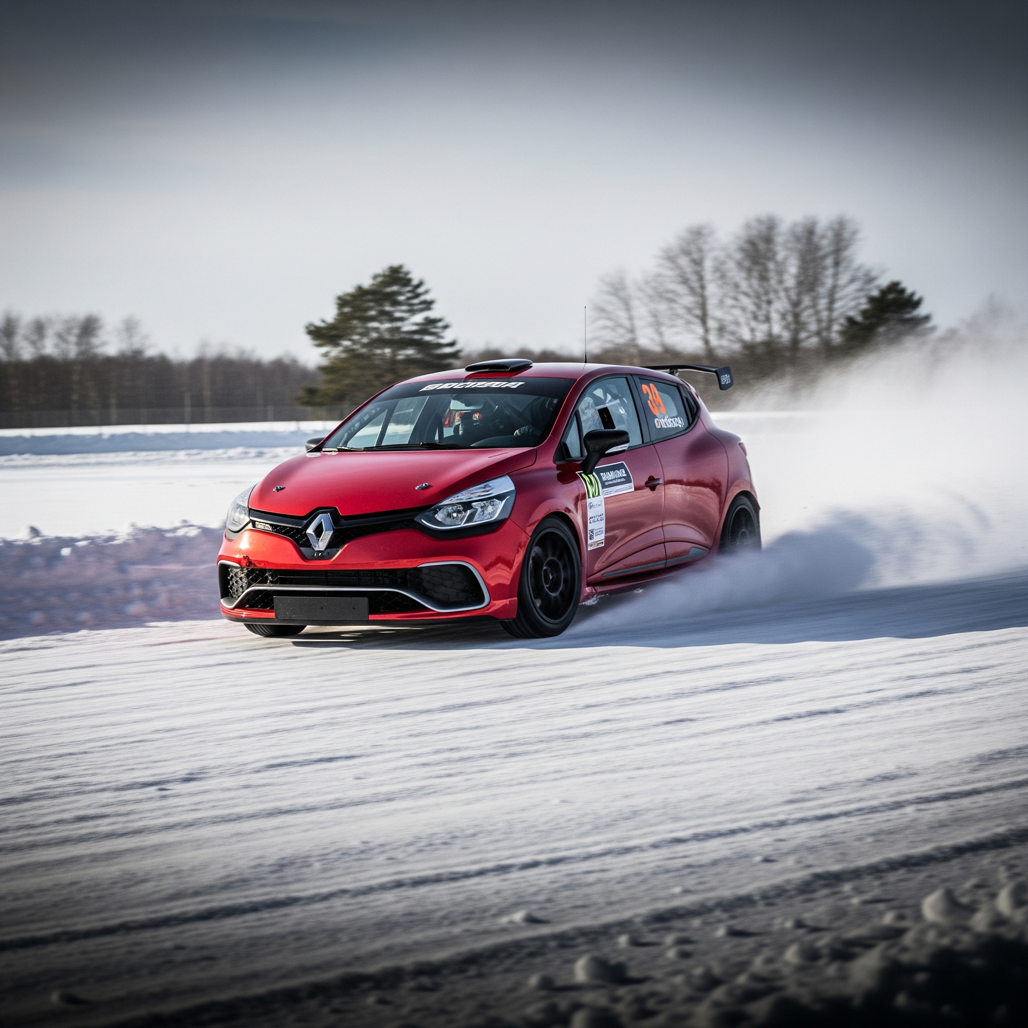 Pilotage sur glace