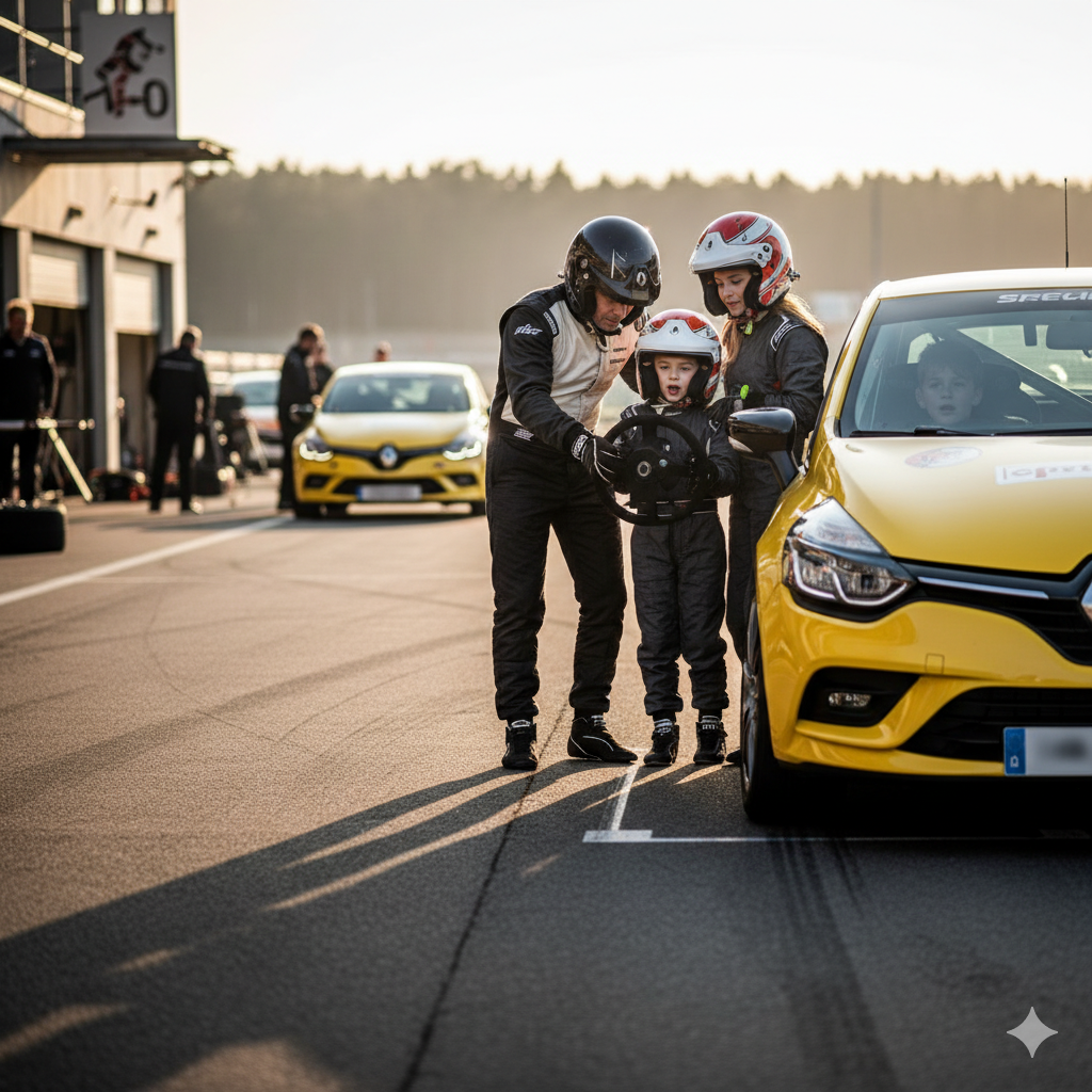 Transmettre la passion du pilotage automobile sur circuit