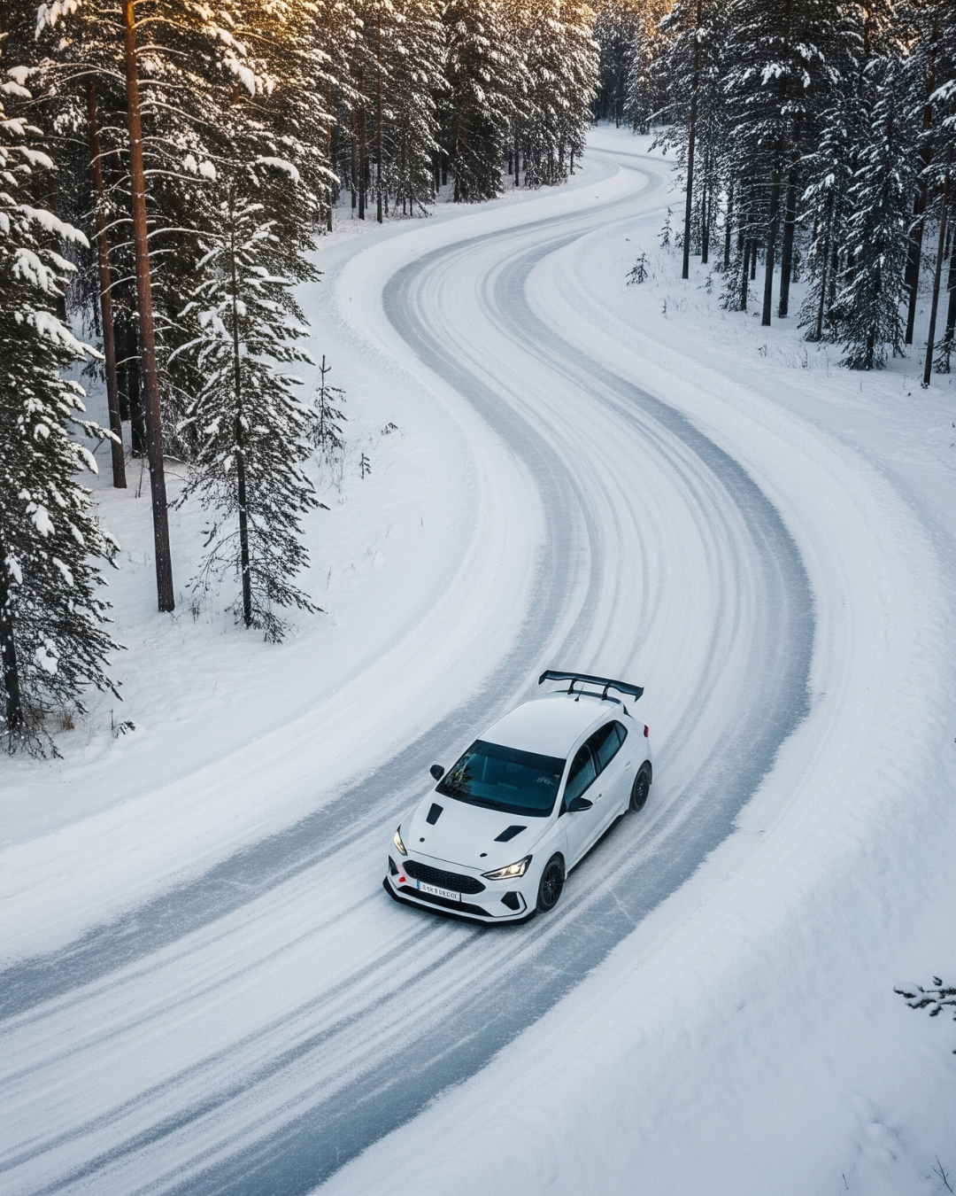 Stage de pilotage sur glace et neige