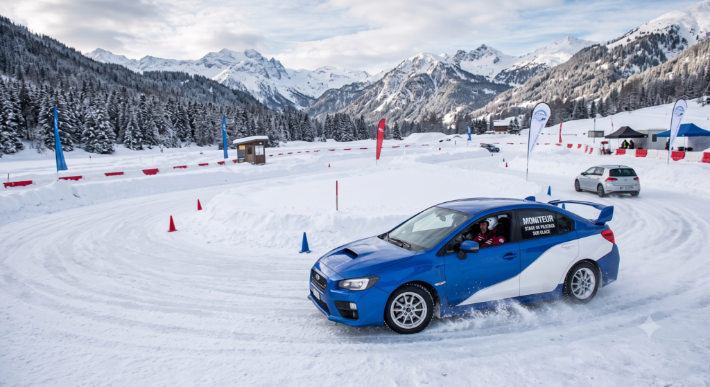 Stage de pilotage sur glace