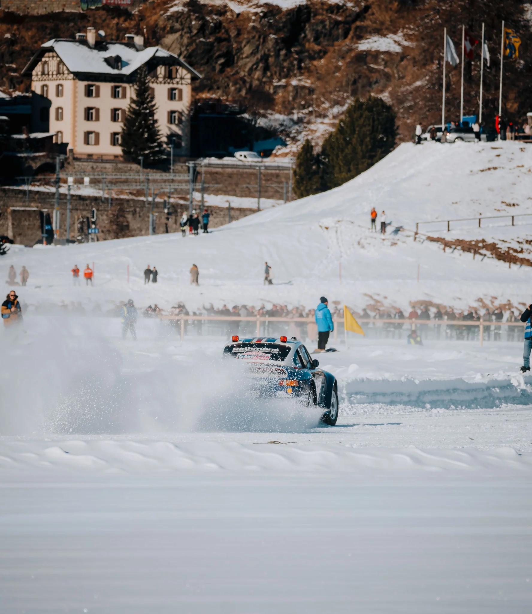 Est-ce qu’on peut faire un stage de pilotage sur glace avec son propre véhicule de tous les jours ?